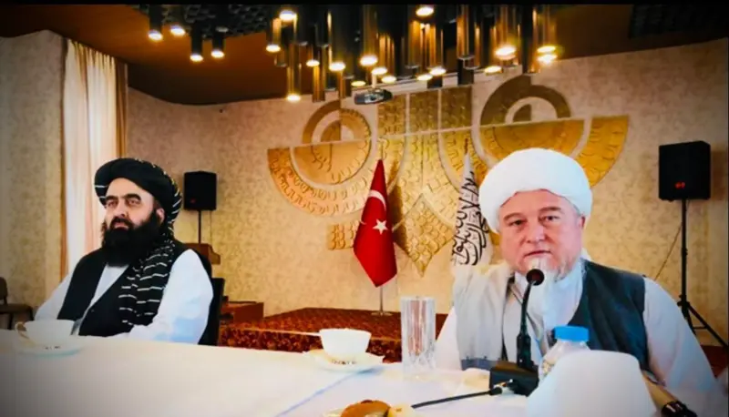 Saniullah Farahmand in Turkey