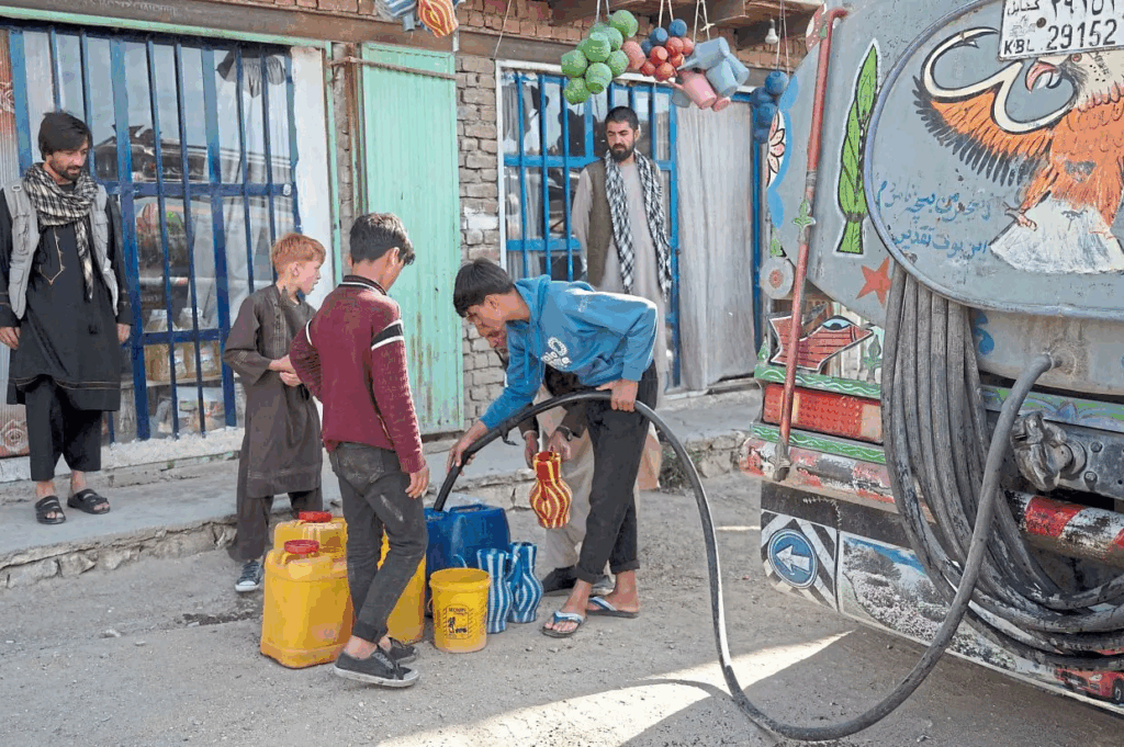 Water crisis in Kabul