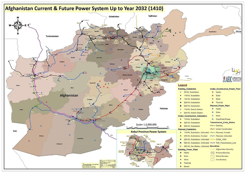 بحران برق افغانستان